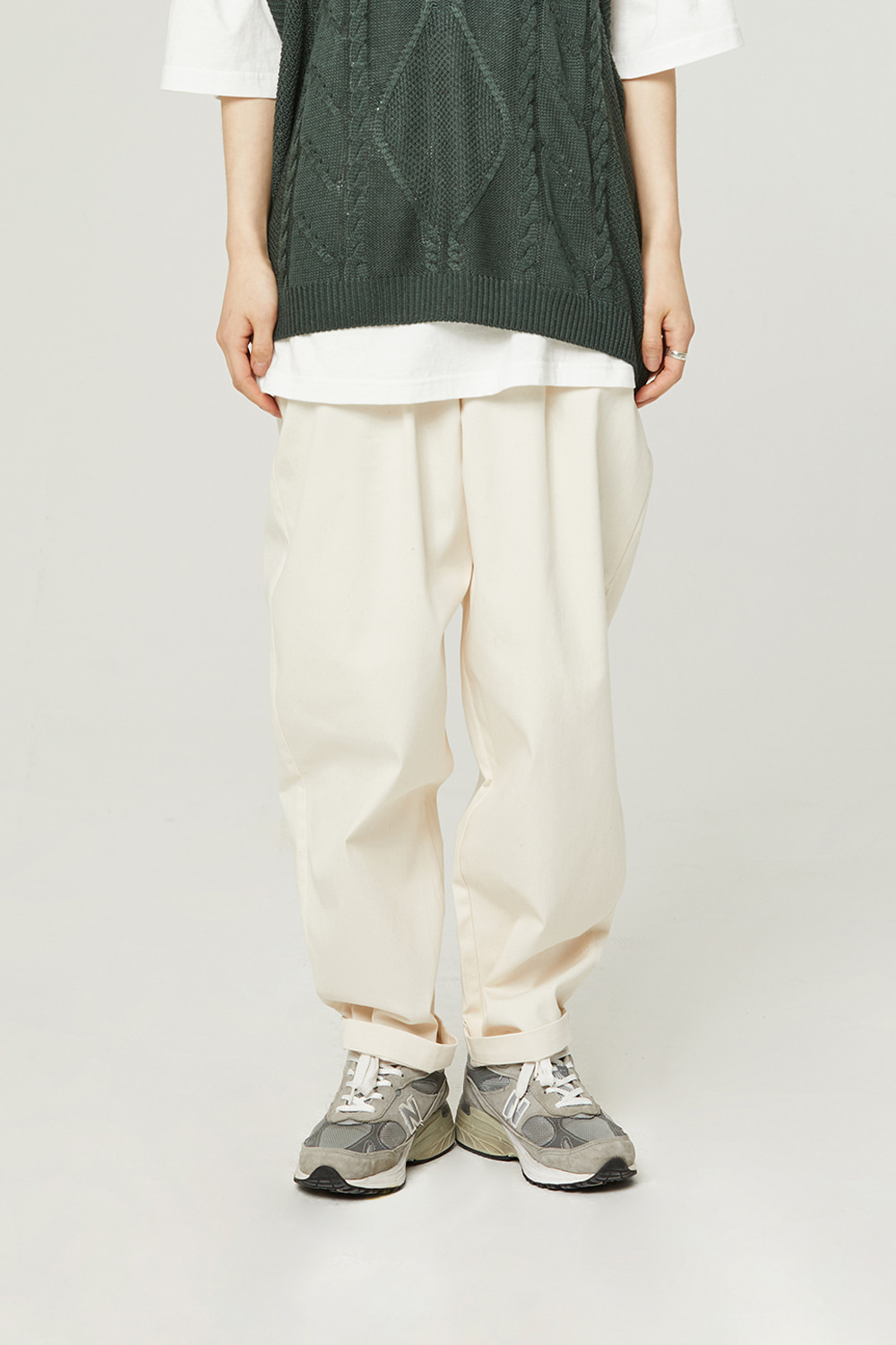SUMMER SLOUCH TROUSERS_ivory