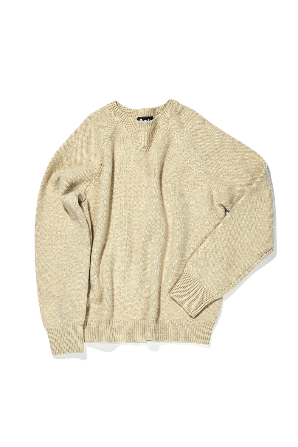 AIR WOOL PULL-OVER_linen (woman)